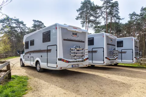campers achteraanzicht